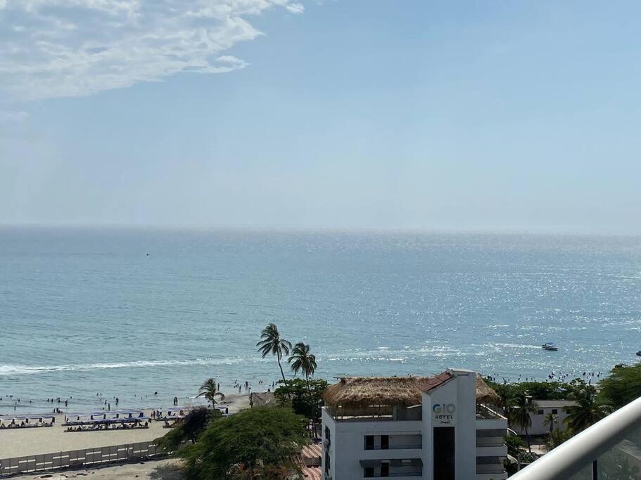 Magnifico apartamento con vista y salida al mar Santa Marta  Exterior foto