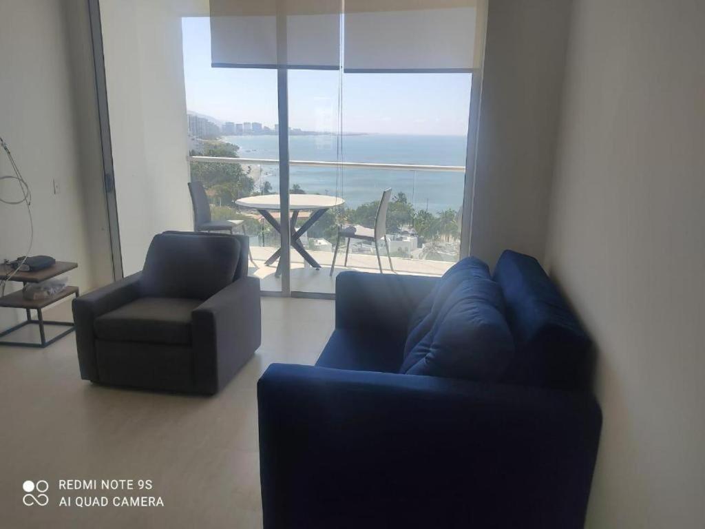Magnifico apartamento con vista y salida al mar Santa Marta  Exterior foto